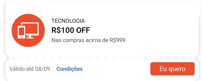 Cupons Shopee
