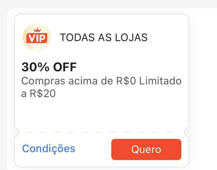 Novo Cupom Shopee VIP APP