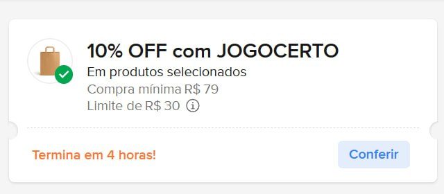 Cupom Mercado Livre