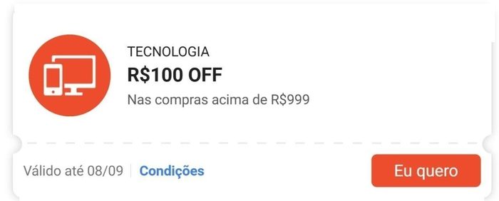 Cupons Shopee