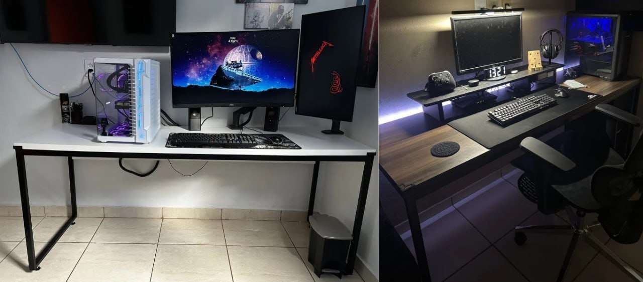 mesa dynamica 180x60x75cm