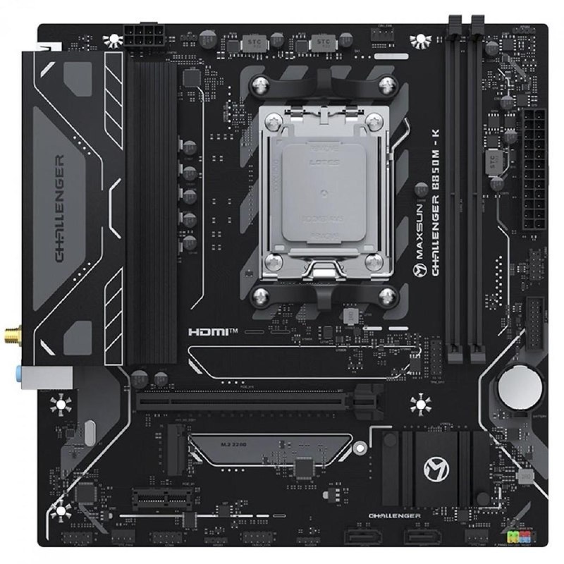 placa mãe maxsun challenger b850m-k wifi b850 am5 ddr5