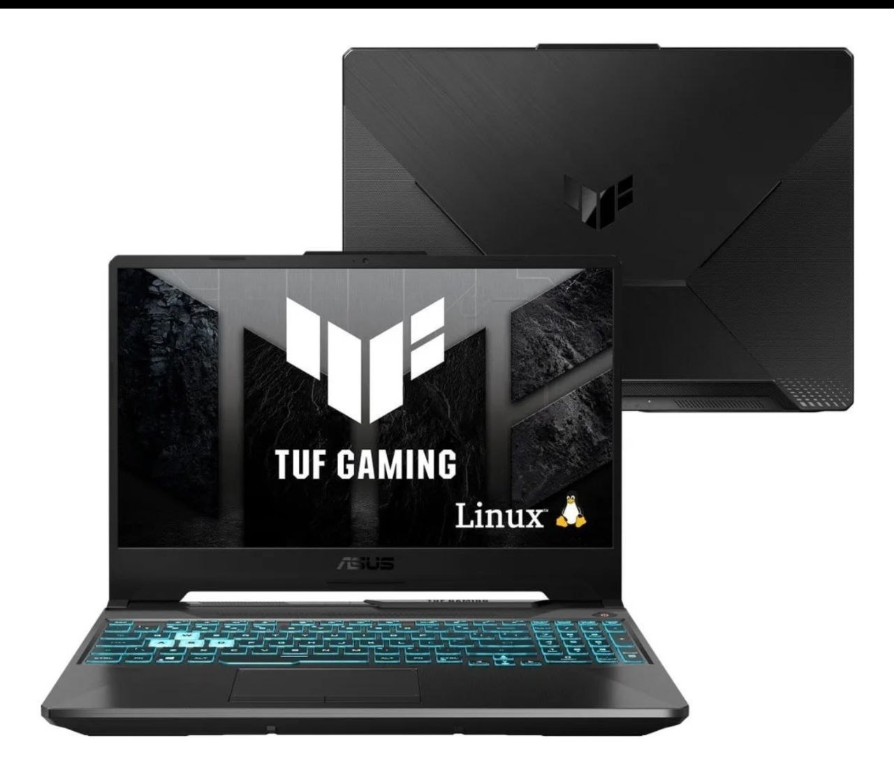 notebook asus tuf a15 fa506ncg-hn216 ryzen 7 7445hs 8gb 512gb rtx3050 15.6 fhd 144hz linux