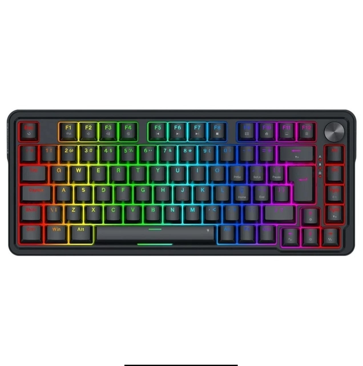 teclado gamer redragon ucal k673rgb-m