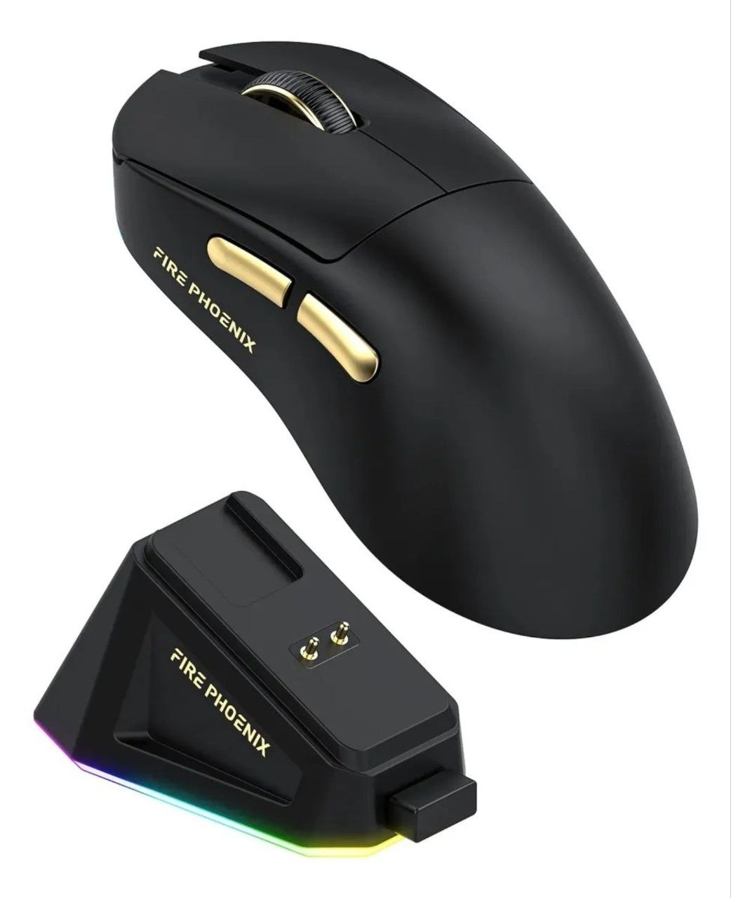 mouse gamer fire phoenix paw3311 bk-r3x pro sem fio 24000dpi