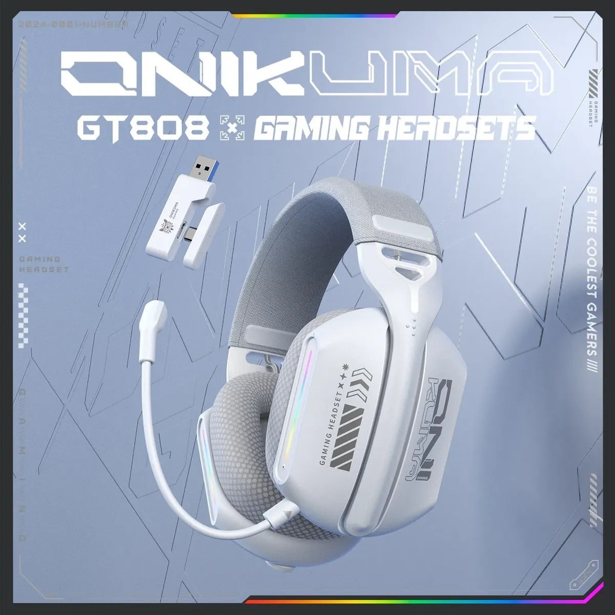 headset onikuma gt808 rgb