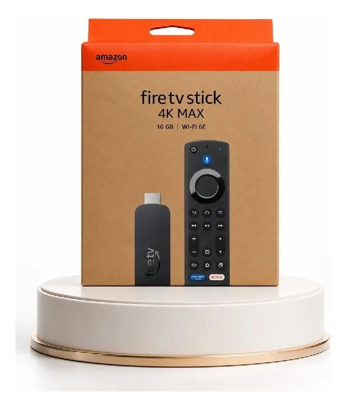 streaming amazon fire tv stick 4k max 2a geração 16gb wifi 6e