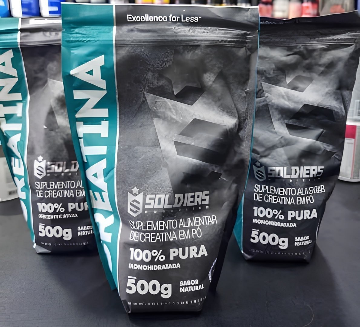 🧠 Creatina Monohidratada 500g 100% Pura! +100 mil vendidos