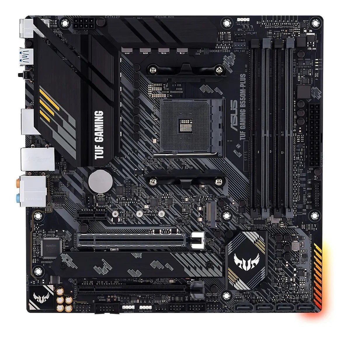 placa mãe asus tuf gaming b550m-plus am4