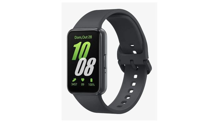 Smartwatch Samsung Galaxy Fit3 Display 1.6 Grafite Liso Grafit