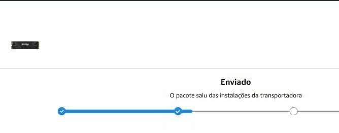 Rapaz, tão rápido, já enviaram o SSD 2TB Gen5 que saiu